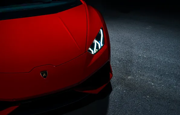 Lamborghini, Red, V10, Supercar, Exotic, Huracan, Ligth, LP640-4