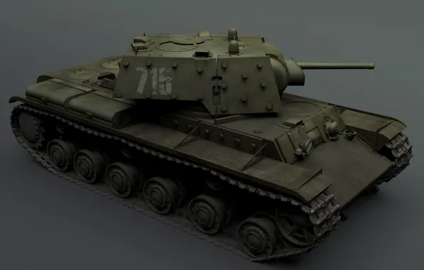 Caterpillar, background, tower, the barrel, tank, KV-1E