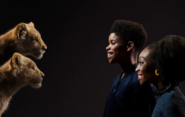 Children, actors, the cubs, The Lion King, The Lion King