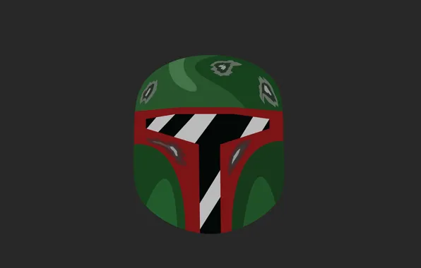 Picture minimalism, Star wars, Boba Fett, Boba Fett