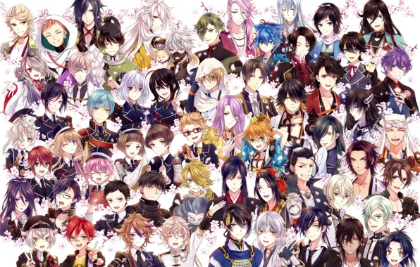 Touken Ranbu, Ichigo Hitofuri, Iwatooshi, Jiroutachi, Monoyoshi Sadamune, Sohayanotsurugi, Kousetsu Samonji, Eri Uduki