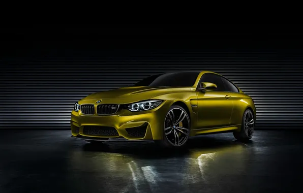 Picture Concept, BMW, BMW, Coupe, Golden