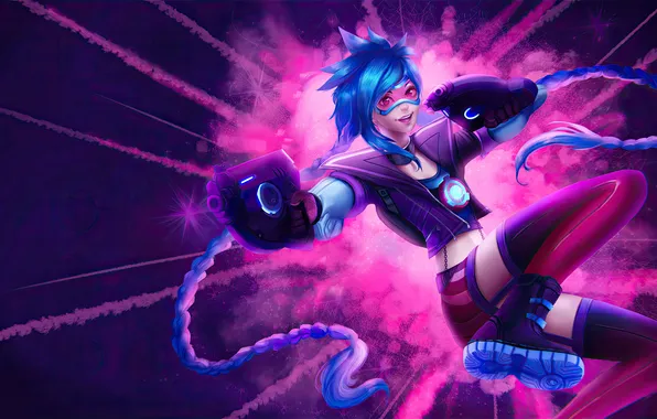 Picture league of legends, jinx, overwatch x