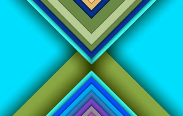 Color, triangles, layers