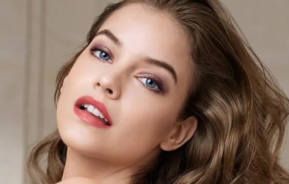 Look, girl, face, model, hair, brown hair, beauty, Barbara Palvin