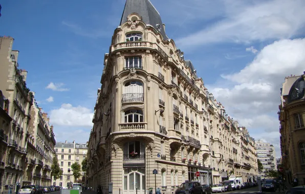 Paris, Home, The city, Street, Fork
