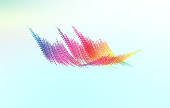 Picture red, abstraction, strip, minimalism