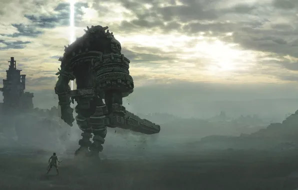 Shadow of the Colossus, Sony Interactive Entertainment, Сhasing a Сolossus