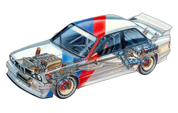 Picture BMW, details, E30, 1987