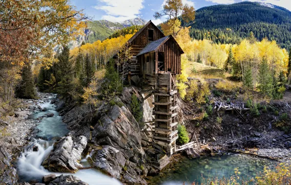 Picture United States, Colorado, Crystal Mill