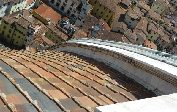 Home, Panorama, Roof, Florence, Italy, Florence, Italia, Panorama