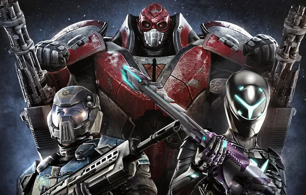 Metal, weapons, people, the suit, armor, men, PlanetSide 2