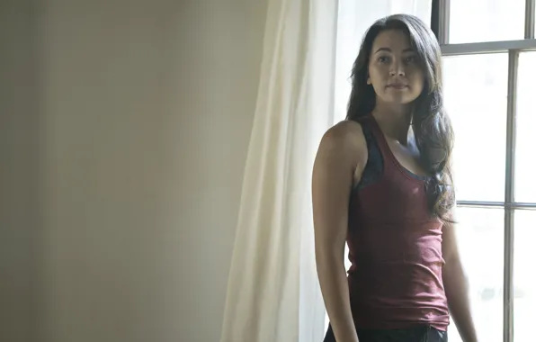 Picture woman, brunette, tv series, Netflix, Iron Fist, Jessica Henwick