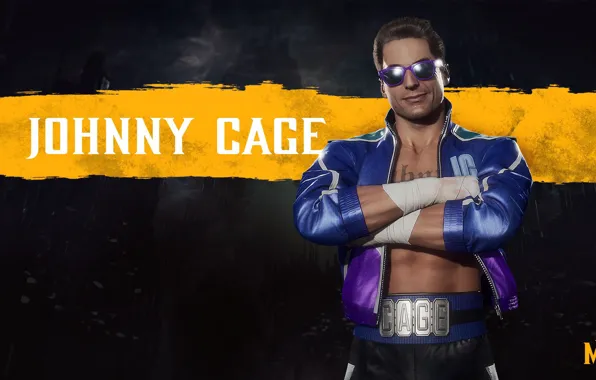 The game, Fighter, Art, Mortal Kombat, Mortal Kombat, Character, Johnny Cage, MK11