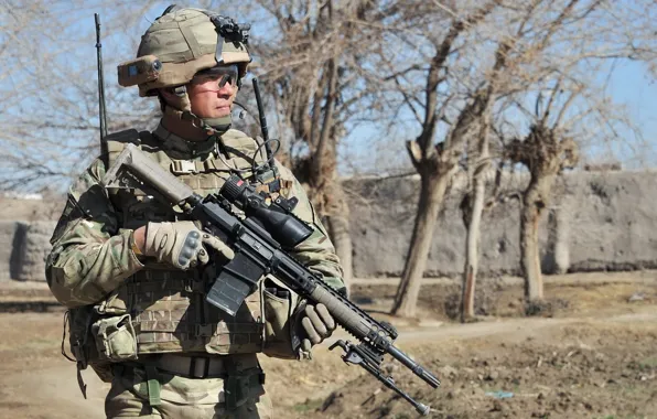 Weapons, army, soldiers