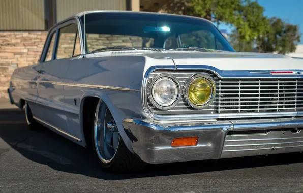 Retro, classic, Bel Air, Chevy, the front, 1964