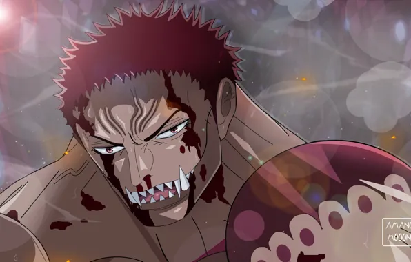 Download The Mighty Charlotte Katakuri of One Piece Wallpaper