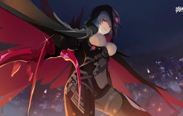 Girl, Raven, Honkai Impact 3rd