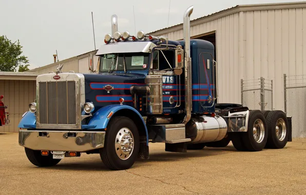 Model, Truck, Peterbilt, 359, 1985