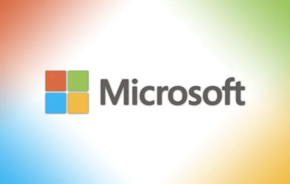 Microsoft, logo, bright, new logo