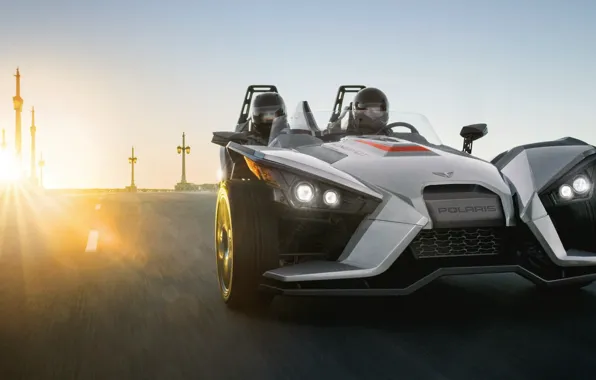 Beautiful, comfort, hi-tech, Polaris, Slingshot, technology, sporty, tricycle