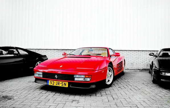 Photo, Ferrari, cars, auto, Testarossa