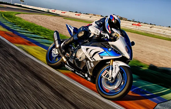 Picture sport, BMW, track, BMW, motorcycle, HP4