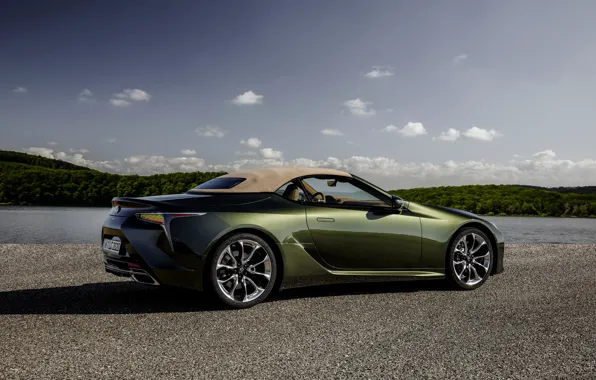 Picture Lexus, convertible, the soft top, 2021, LC 500 Convertible