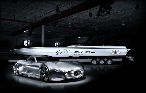 Concept, Auto, Mercedes, The concept, Mercedes, Benz, Auto, Racing