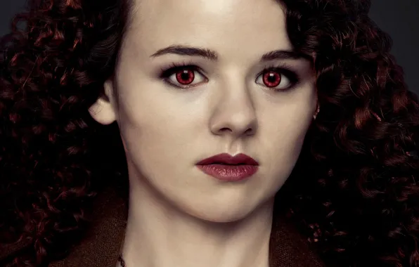 Look, girl, vampire, red eyes, curly, The Twilight Saga Dawn, The Twilight Saga Breaking Dawn …