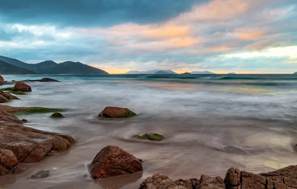 Winter, Beach, Brazil, Winter, Beach, Santa Catarina, Santa Catarina Brazil
