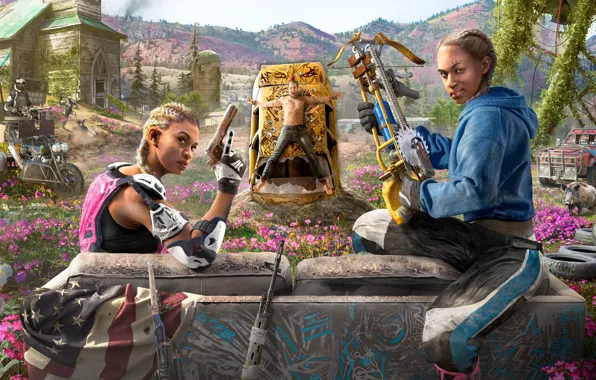 Picture The game, Ubisoft, Game, Far Cry: New Dawn