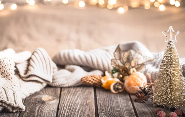 Lights, toy, Board, star, texture, Christmas, New year, herringbone