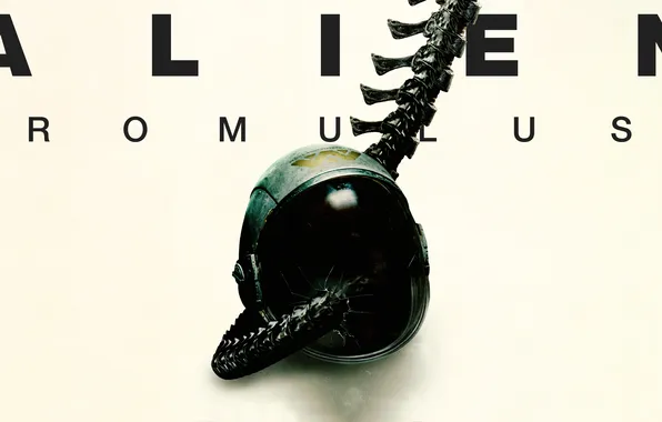 Background, fiction, helmet, poster, horror, Alien: Romulus, Alien: Romulus