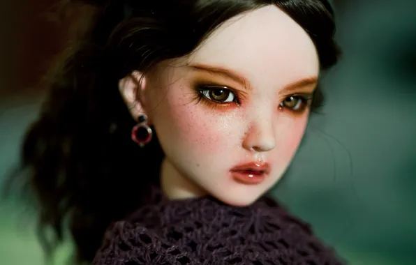 Picture doll, brown eyes, doll, BJD
