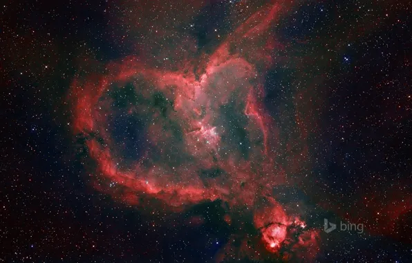 Picture stars, the universe, Nebula Heart