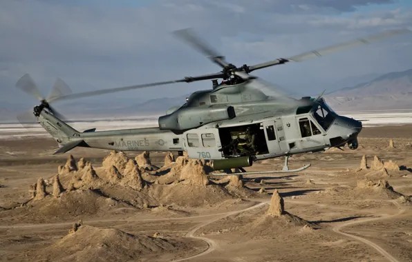 Flight, helicopter, multipurpose, Venom, Bell UH-1Y