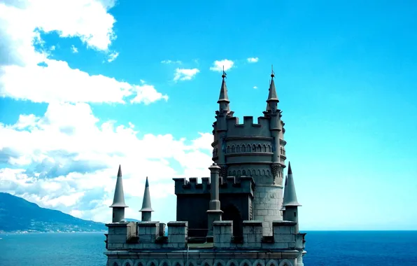 Sea, Crimea, swallow's nest