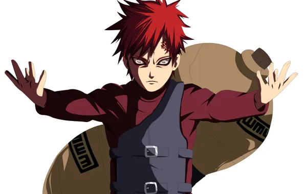 Download Cool Gaara Silhouette Wallpaper