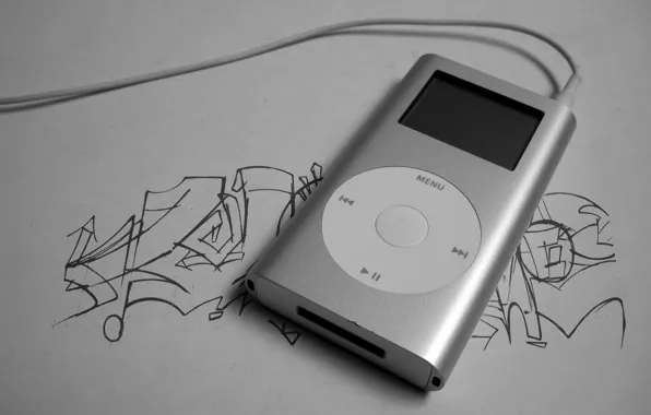 Picture white, style, ipod