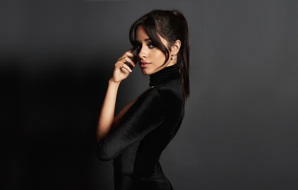 Picture look, girl, pose, photo, singer, Camila Hair