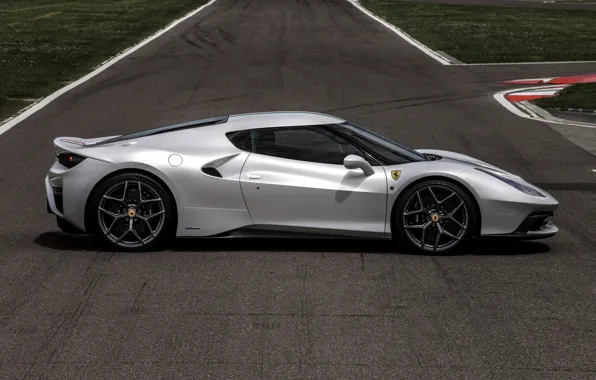 Picture lawn, track, profile, Ferrari, 2017, 458 MM Speciale