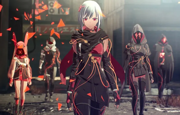Style, girls, warriors, Scarlet Nexus