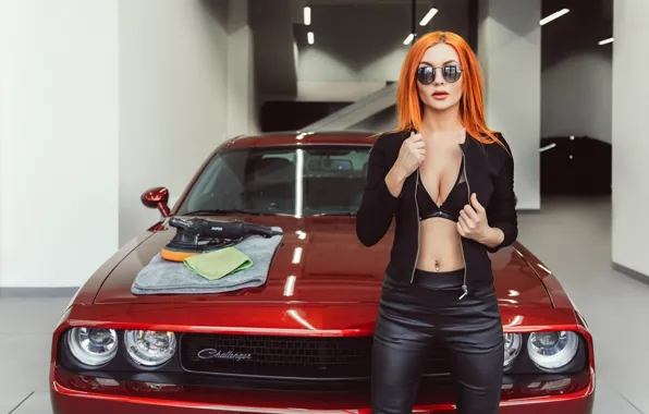 Chest, red, model, makeup, figure, glasses, jacket, hairstyle
