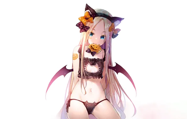 Girl, sexy, lingerie, pantsu, bra, cleavage, panties, long hair