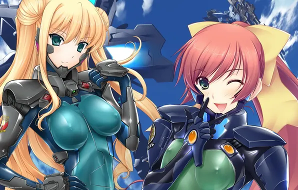 Picture girls, armor, fur, Alternative, Total Eclipse, Muv-Luv, total Eclipse