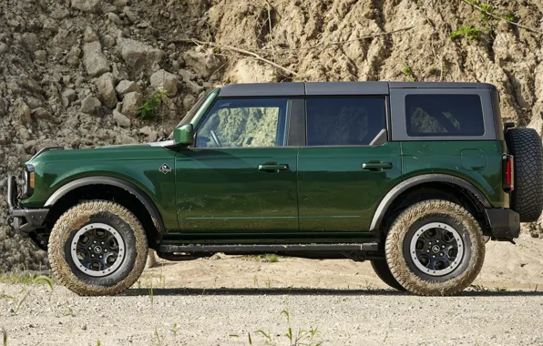 Ford, SUV, SUV, exterior, the view from the side, exterior, Ford Bronco, Ford Bronco Outer …