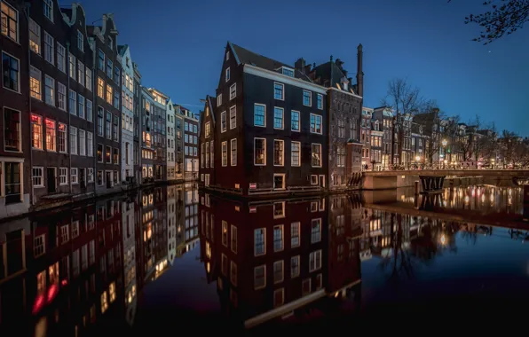 Picture Amsterdam, North Holland, Canal, De Wallen