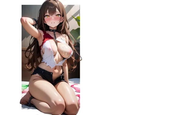 Kawaii, girl, hot, sexy, wet, anime, pretty, liquid