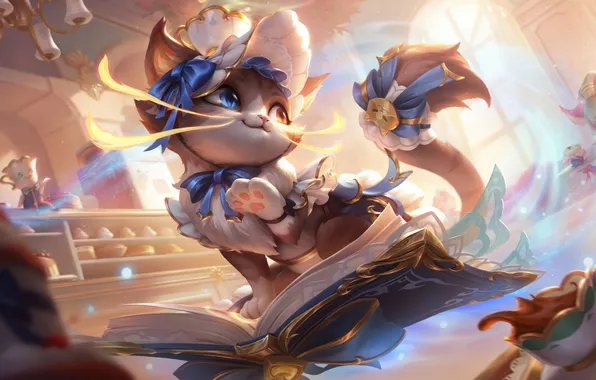 Pussy, game, character, cutie, owner, character, League of Legends, meow
